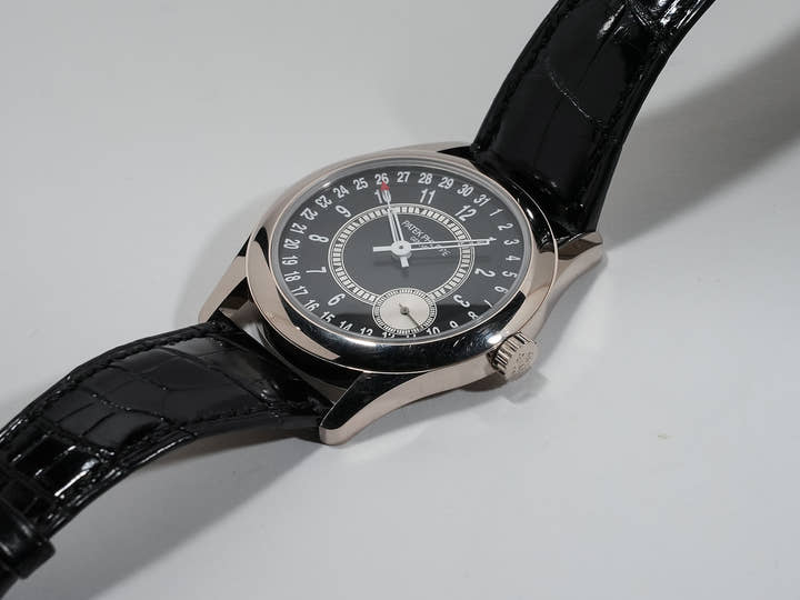 パテックフィリップ カラトラバ Ref.6006G-001 ホワイトゴールド ブラック文字盤 中古 t96m3jii