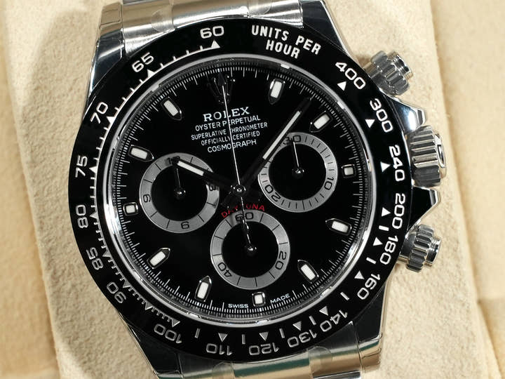 ロレックス デイトナ Ref.116500LN ステンレススチール ブラック文字盤