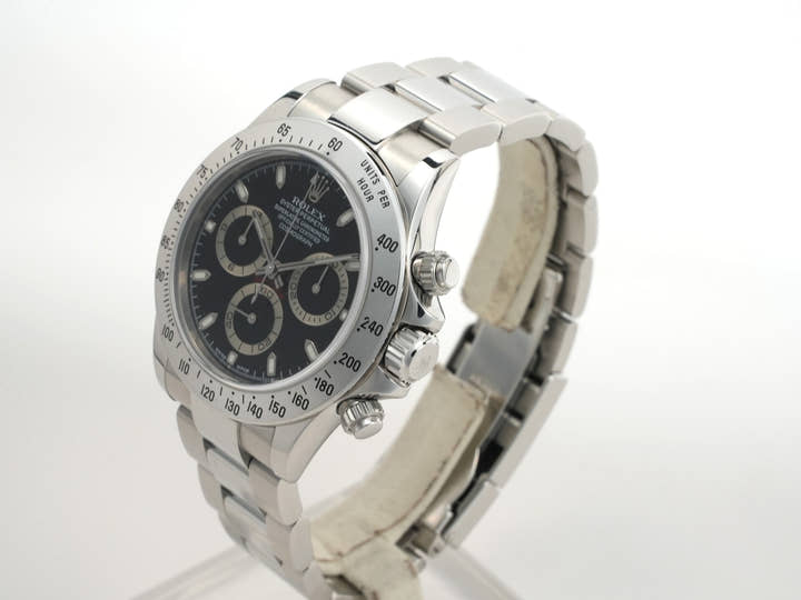 ロレックス デイトナ Ref.116520 ステンレススチール ブラック文字盤