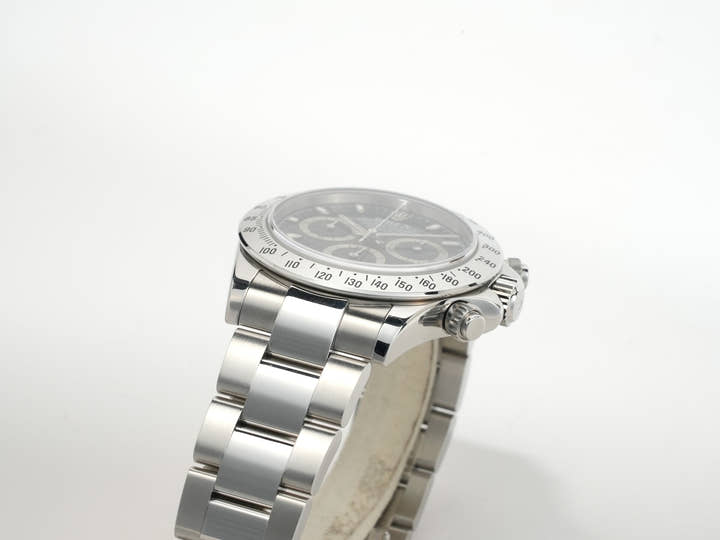 ロレックス デイトナ Ref.116520 ステンレススチール ブラック文字盤