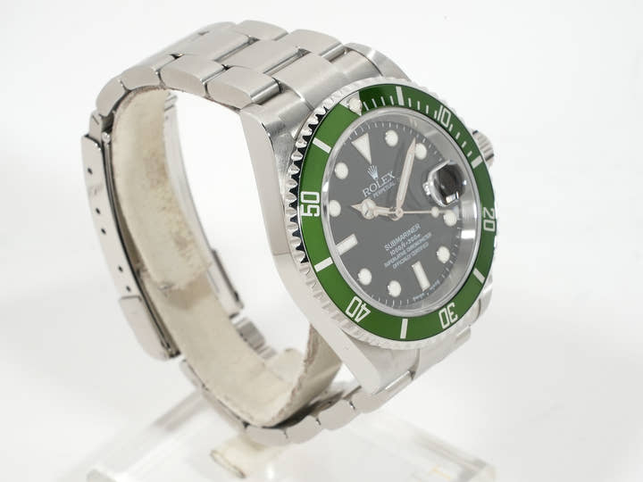 ロレックス サブマリーナー デイト Ref.16610LV ステンレススチール ブラック文字盤