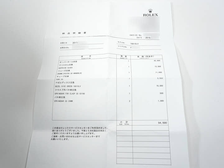 ロレックス サブマリーナー デイト Ref.16610LV ステンレススチール ブラック文字盤