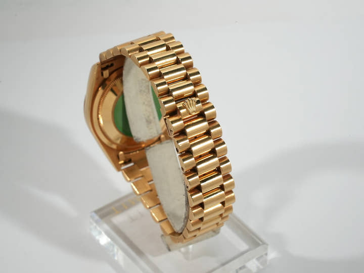 ロレックス デイデイト36 Ref.18238 イエローゴールド ブラック文字盤