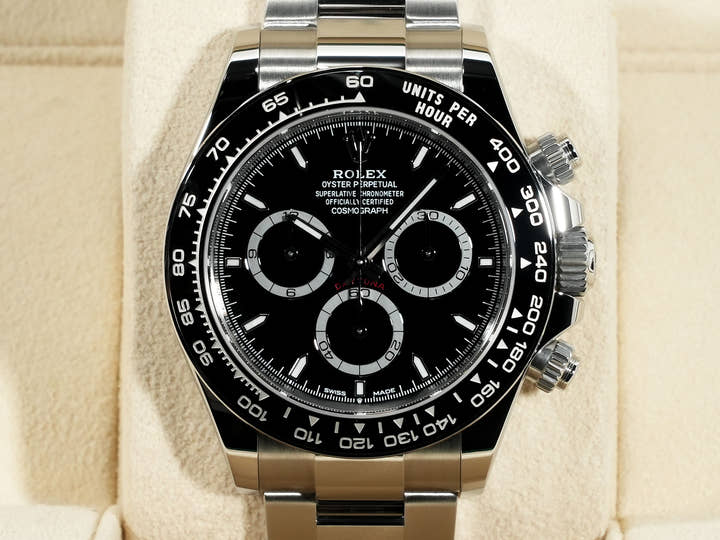 ロレックス デイトナ Ref.126500LN ステンレススチール ブラック文字盤
