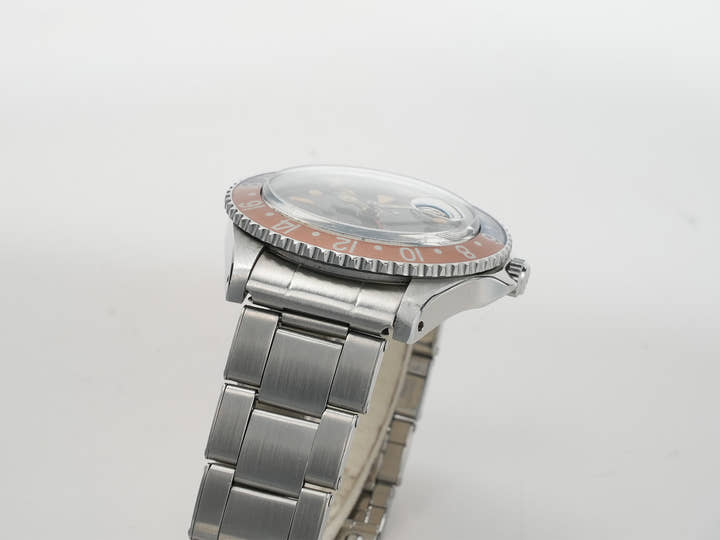 ロレックス GMTマスター Ref.1675M ステンレススチール ブラック文字盤 オイスターブレスレット