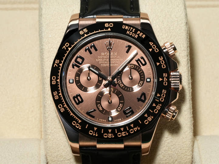 ロレックス デイトナ Ref.116515LN エバーローズゴールド チョコレートxアラビア文字盤