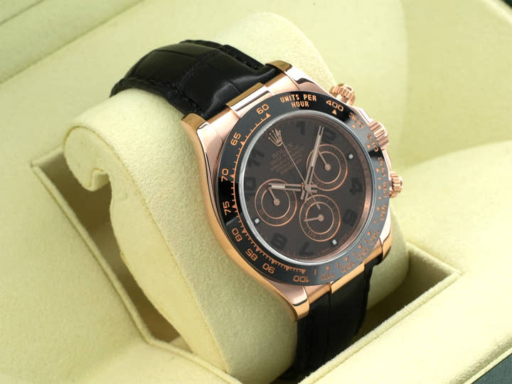 ロレックス デイトナ Ref.116515LN エバーローズゴールド チョコレートxアラビア文字盤