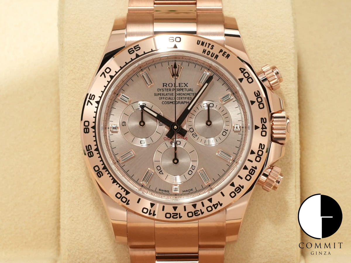 ロレックス デイトナ Ref.116505A エバーローズゴールド ピンク文字盤