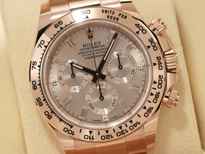 ロレックス デイトナ Ref.116505A エバーローズゴールド ピンク文字盤