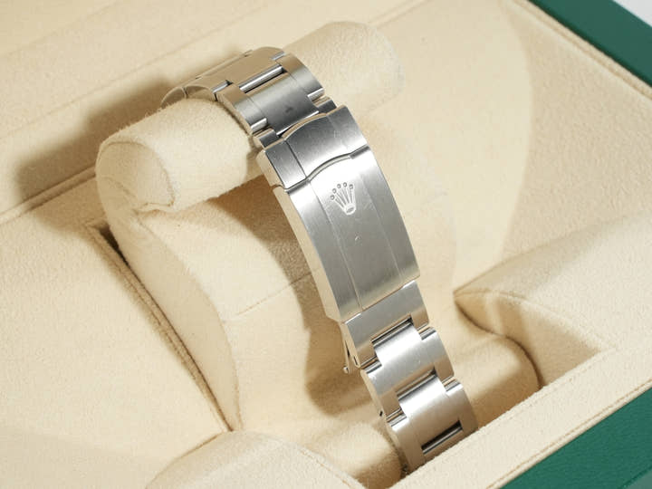 ロレックス オイスターパーペチュアル41 Ref.124300 ステンレススチール ターコイズ文字盤