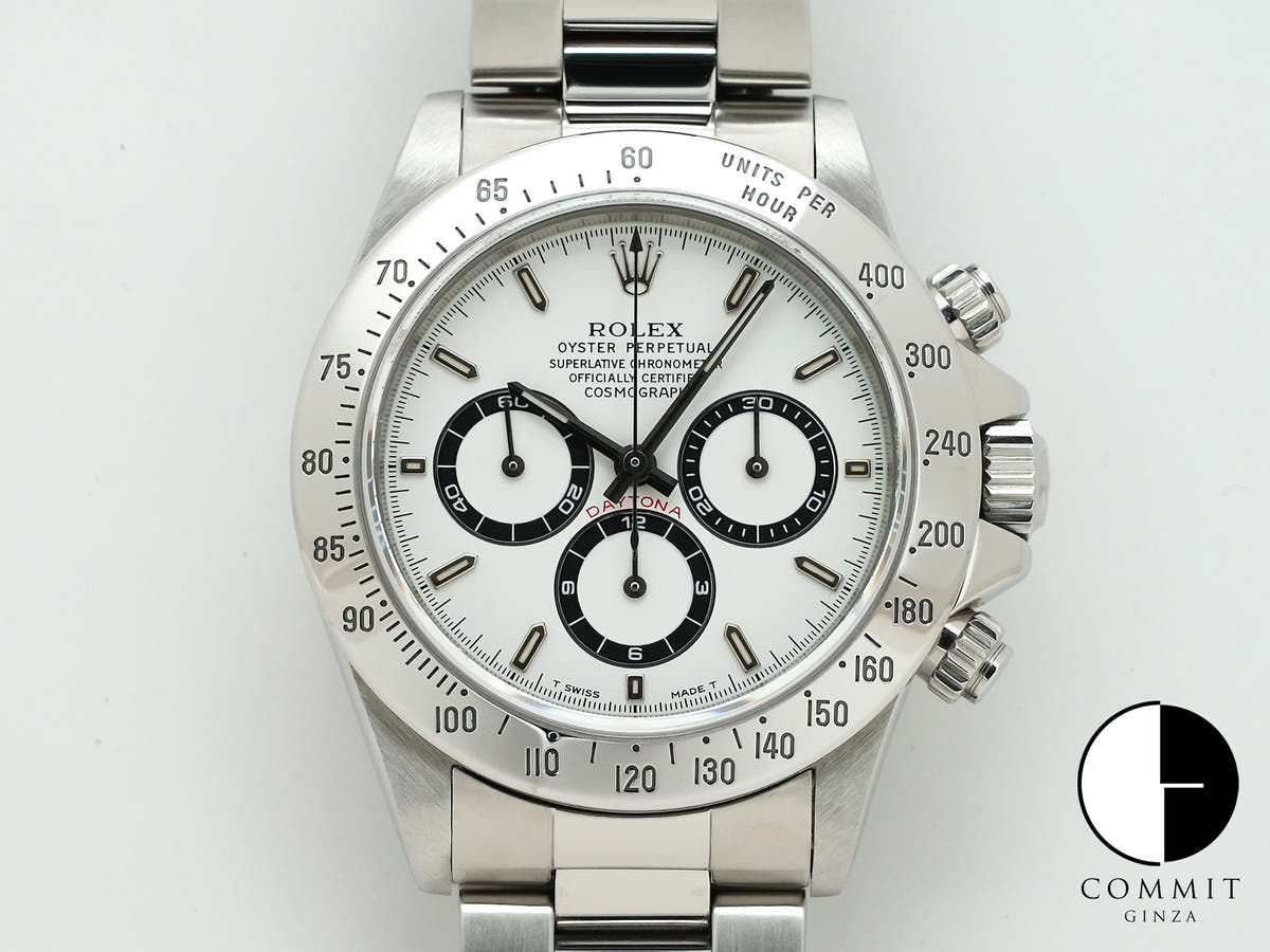 ロレックス デイトナ エルプリメロ Ref.16520 ステンレススチール ホワイト文字盤