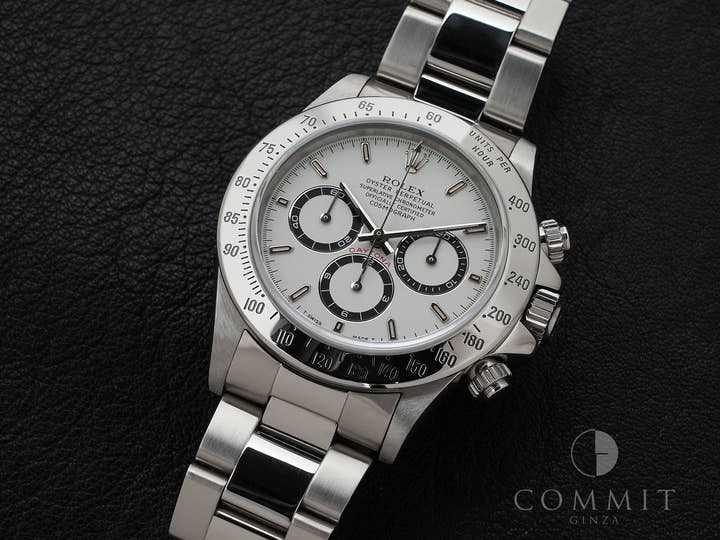 ロレックス デイトナ エルプリメロ Ref.16520 ステンレススチール ホワイト文字盤