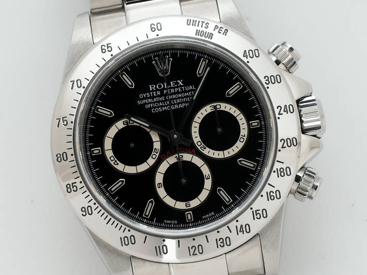 ロレックス デイトナ エルプリメロ Ref.16520 ステンレススチール ブラック文字盤