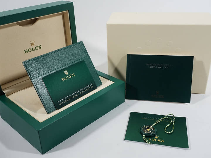 ロレックス スカイドゥエラー Ref.336933 ステンレススチール/イエローゴールド ブライトブラック文字盤 オイスターブレスレット