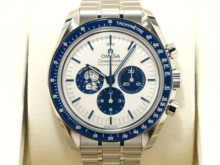 オメガ スピードマスター 記念モデル コーアクシャル マスター クロノメーター クロノグラフ 42MM Ref.310.32.42.50.02.001 シルバー文字盤 美品 4wmqwiig