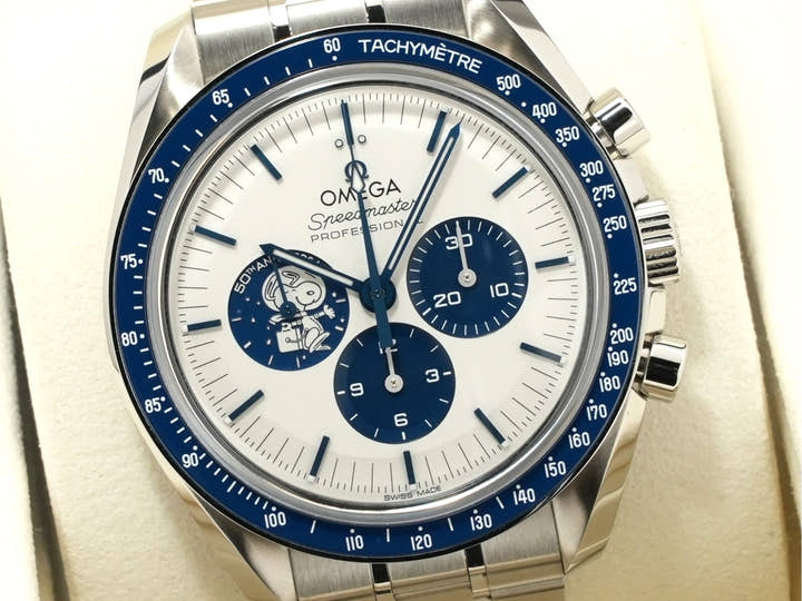 オメガ スピードマスター 記念モデル コーアクシャル マスター クロノメーター クロノグラフ 42MM Ref.310.32.42.50.02.001 シルバー文字盤 美品 4wmqwiig