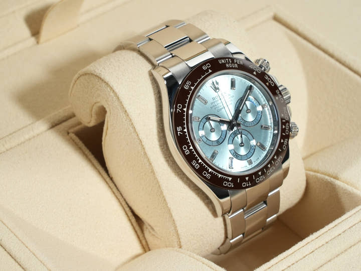 Rolex Daytona Ref.116506A Ice Blue Dial Used ukx54tru