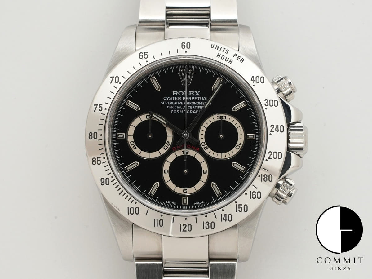 Rolex Daytona El Primero Ref. 16520 Stainless Steel Black Dial