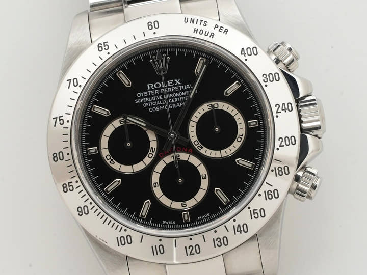 Rolex Daytona El Primero Ref. 16520 Stainless Steel Black Dial