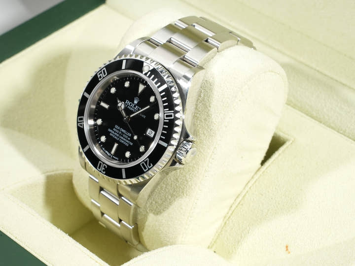 ロレックス シードゥエラー Ref.16600 ステンレススチール ブラック文字盤