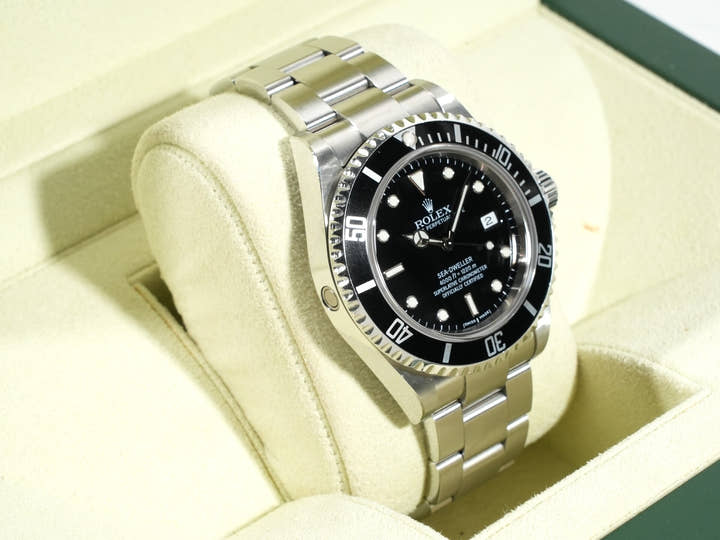 ロレックス シードゥエラー Ref.16600 ステンレススチール ブラック文字盤