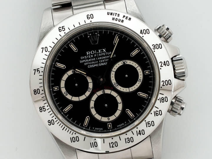 ロレックス デイトナ エルプリメロ Ref.16520 ステンレススチール ブラック文字盤
