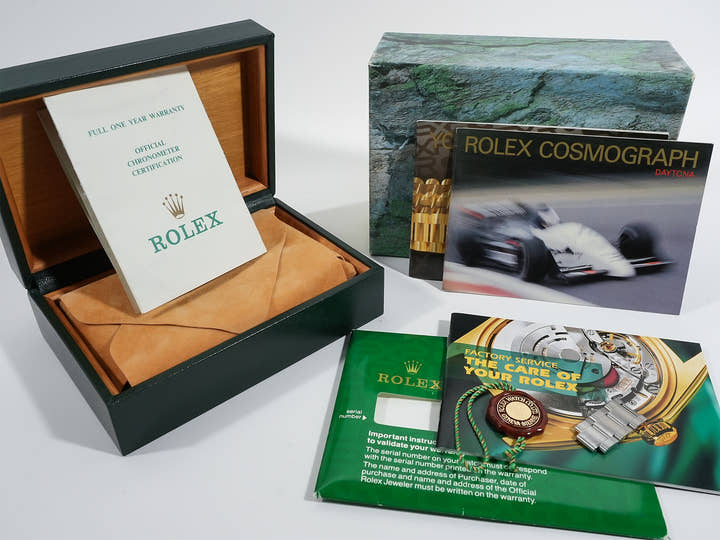 ロレックス デイトナ エルプリメロ Ref.16520 ステンレススチール ブラック文字盤