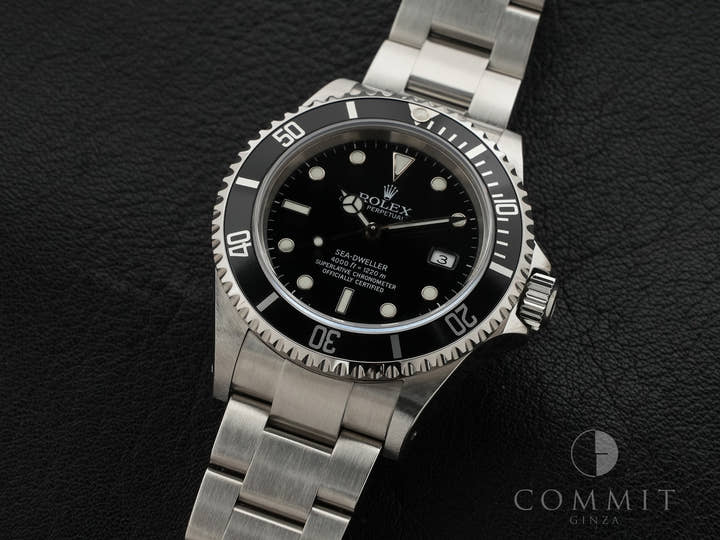 ロレックス シードゥエラー Ref.16600 ステンレススチール ブラック文字盤