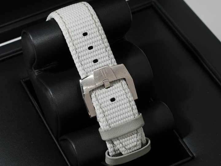 オーデマピゲ CODE 11.59 バイ オーデマ ピゲ クロノグラフ Ref.26393CR.OO.A002CR.01 ピンクゴールド/ホワイトゴールド スモークグレーラッカー文字盤