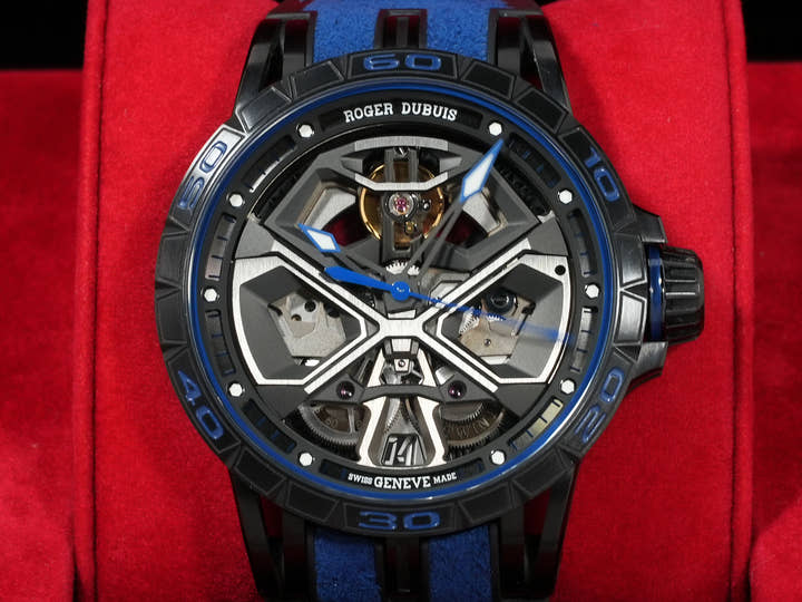 ロジェデュブイ エクスカリバー ウラカン Ref.DBEX0749 スケルトン文字盤 美中古 xw8w95e6