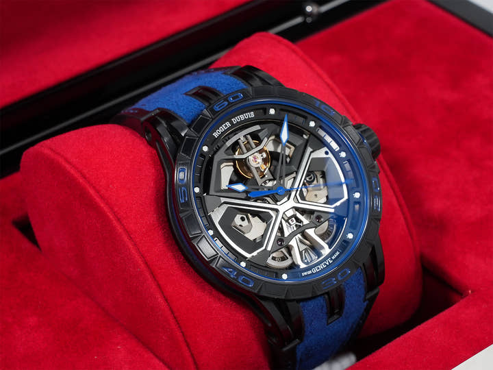 ロジェデュブイ エクスカリバー ウラカン Ref.DBEX0749 スケルトン文字盤 美中古 xw8w95e6