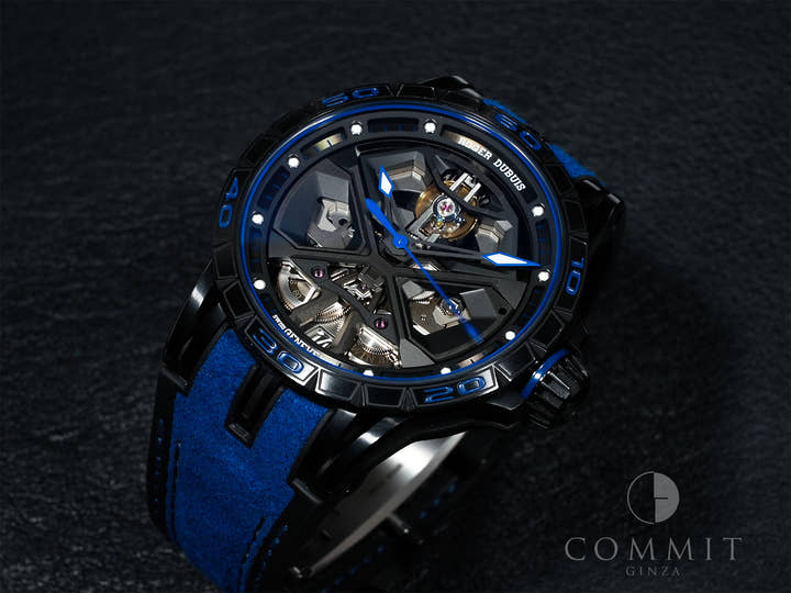 ロジェデュブイ エクスカリバー ウラカン Ref.DBEX0749 スケルトン文字盤 美中古 xw8w95e6