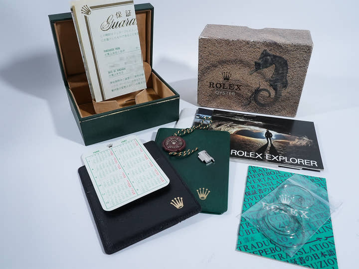 ロレックス エクスプローラーI Ref.1016 ステンレススチール ブラック文字盤