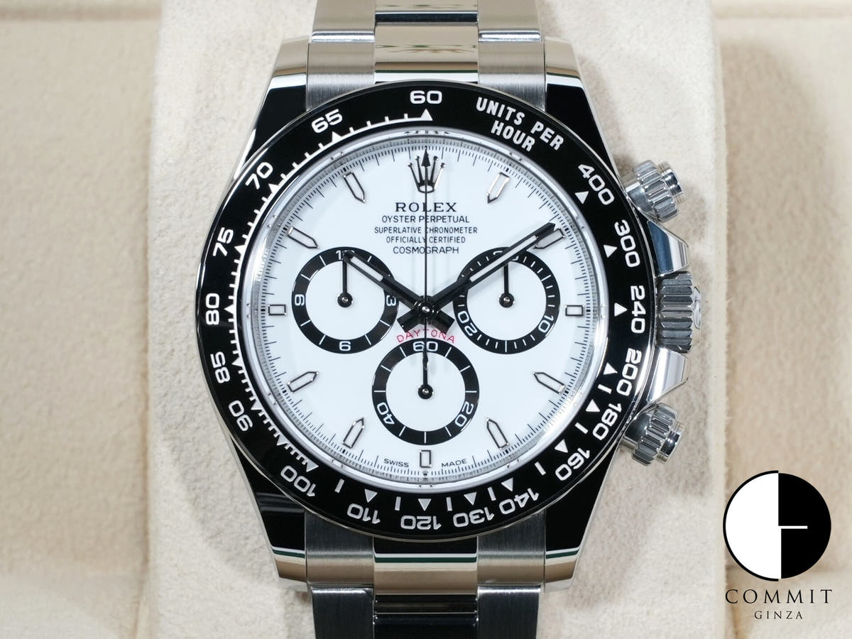 ロレックス デイトナ Ref.126500LN ステンレススチール ホワイト文字盤
