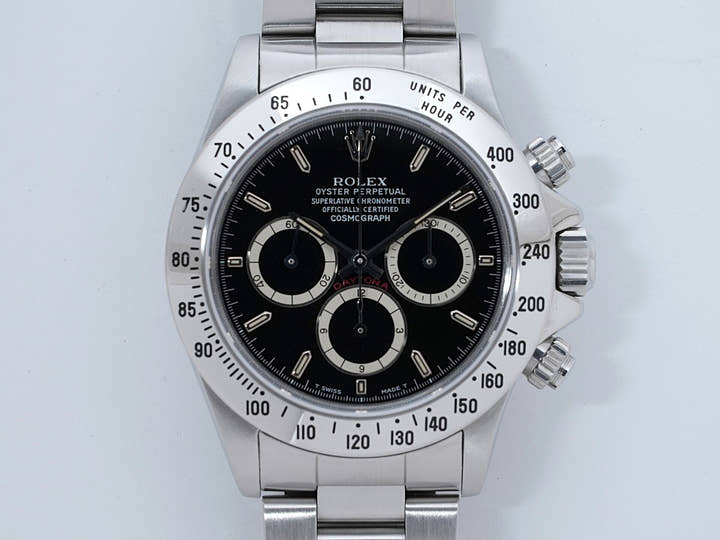 ロレックス デイトナ エルプリメロ Ref.16520 ステンレススチール ブラック文字盤