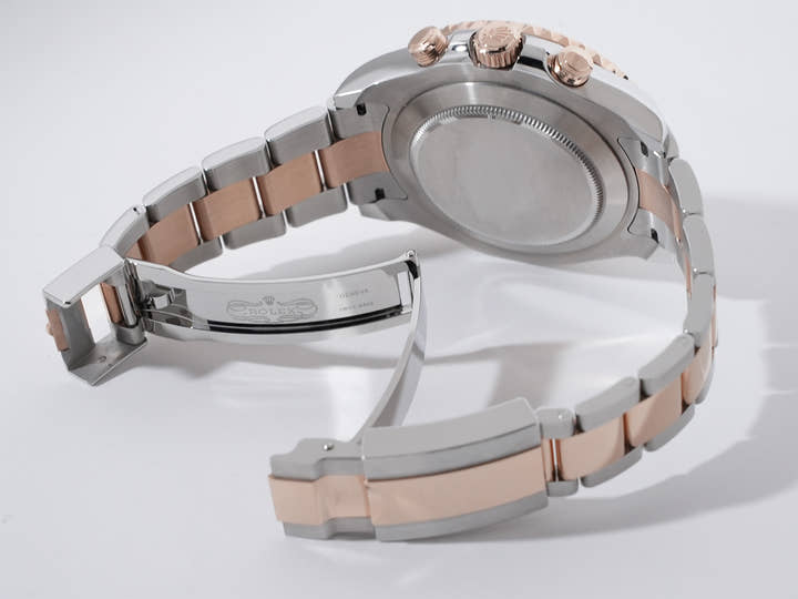 ロレックス ヨットマスターII Ref.116681 ステンレススチール/エバーローズゴールド ホワイト文字盤