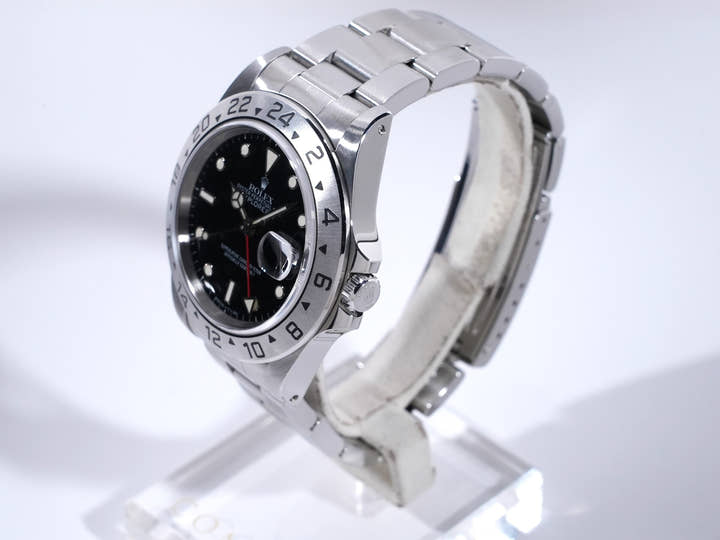 Rolex Explorer II Ref.16570 Black Dial Used s2r5kxsn