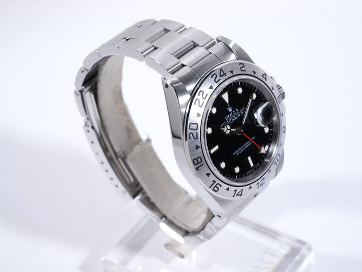 Rolex Explorer II Ref.16570 Black Dial Used s2r5kxsn