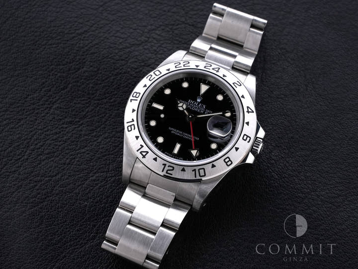 Rolex Explorer II Ref.16570 Black Dial Used s2r5kxsn