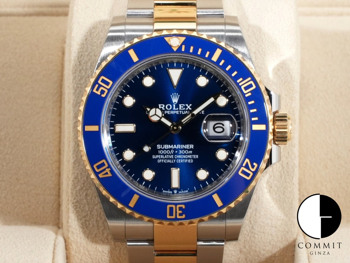 Rolex Submariner Date Ref.126613LB Blue Dial Used v5hktq7w
