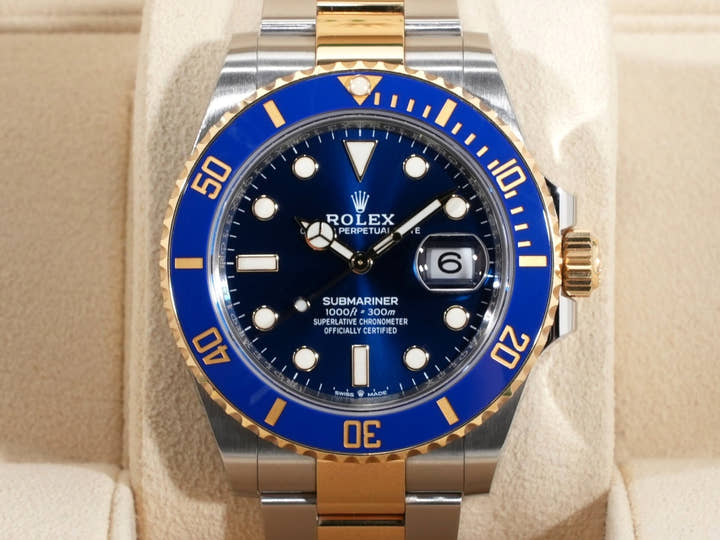 Rolex Submariner Date Ref.126613LB Blue Dial Used v5hktq7w