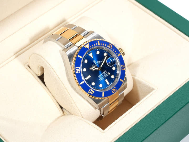 Rolex Submariner Date Ref.126613LB Blue Dial Used v5hktq7w
