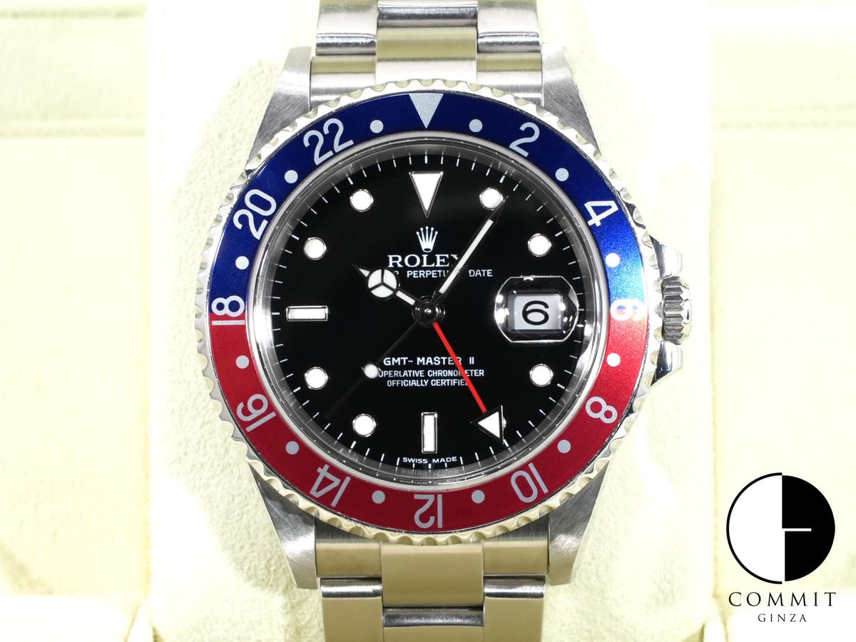 Rolex GMT Master II Ref.16710 Black Dial Used rbiqginu