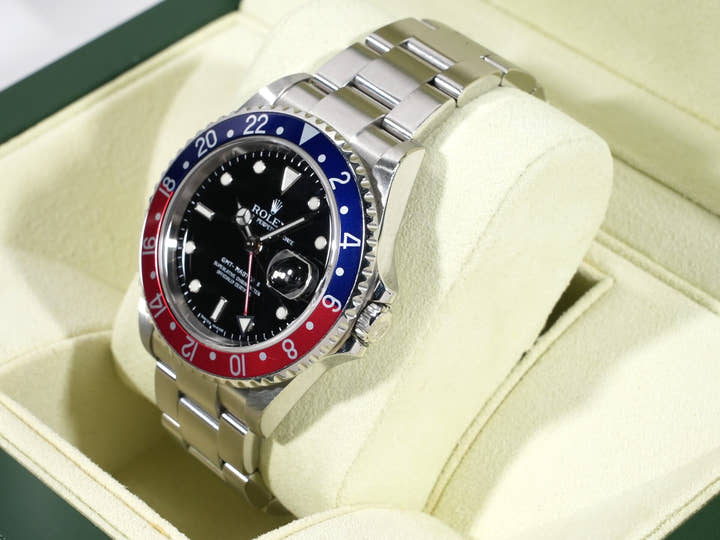 Rolex GMT Master II Ref.16710 Black Dial Used rbiqginu