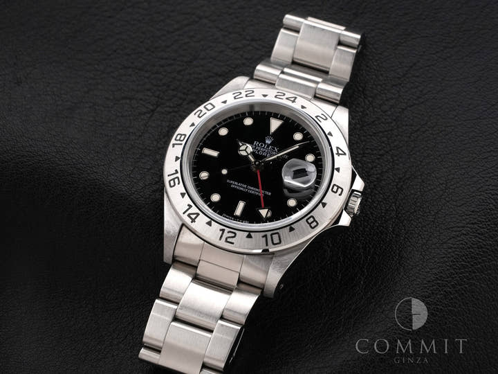 Rolex Explorer II Ref.16570 Black Dial Used r9z74ozd