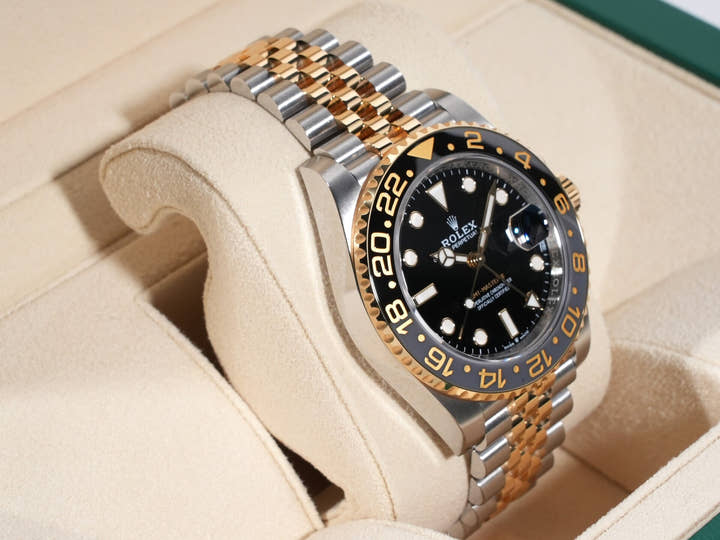 Rolex GMT Master II Ref.126713GRNR Black Dial Good Condition Used ki9bvy4j