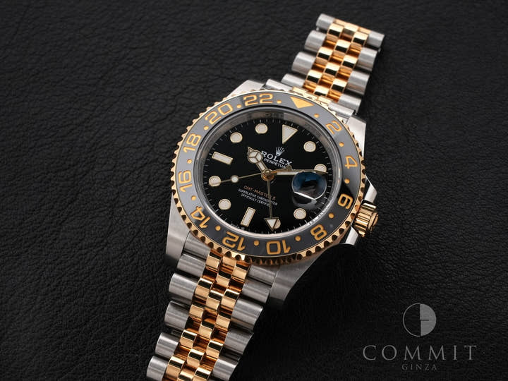 Rolex GMT Master II Ref.126713GRNR Black Dial Good Condition Used ki9bvy4j