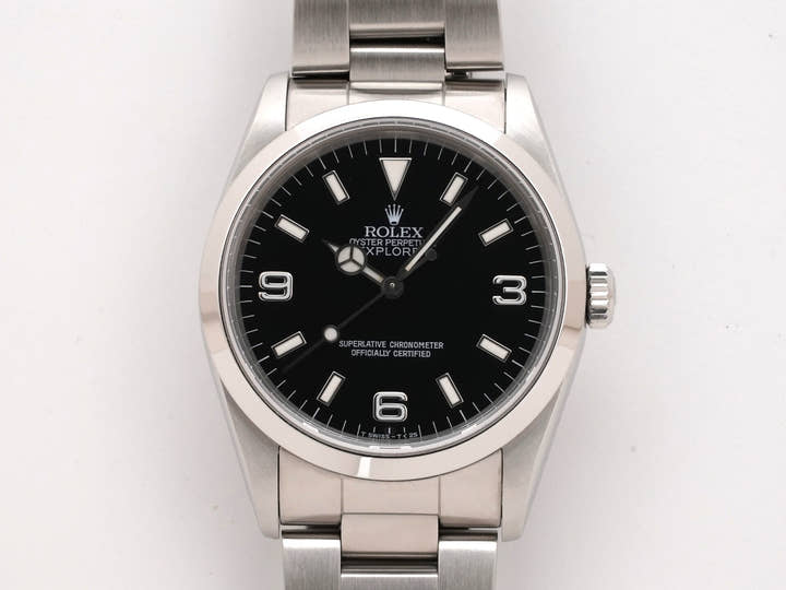 Rolex Explorer I Ref.14270 Black Dial Good Condition Used n9j8boc4