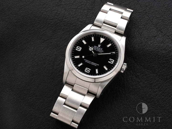 Rolex Explorer I Ref.14270 Black Dial Good Condition Used n9j8boc4