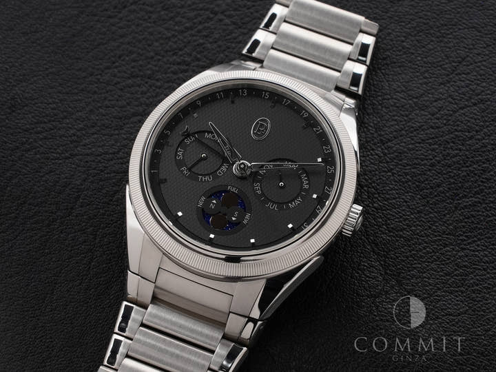 パルミジャーニフルリエ トンダPF アニュアルカレンダー Ref.PFC907-1020001-100182 グレー文字盤 美品 35udpg8r